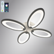Керована світлодіодна люстра ROOM 60W 4OV-APP-410х410х65-WHITE/WHITE-220-IP20 10003 фото 1