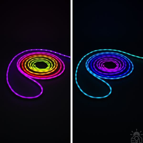 Світлодіодна стрічка DYVOSVIT RGB 10 Вт L 16x6x5000 мм Білий 10663 фото