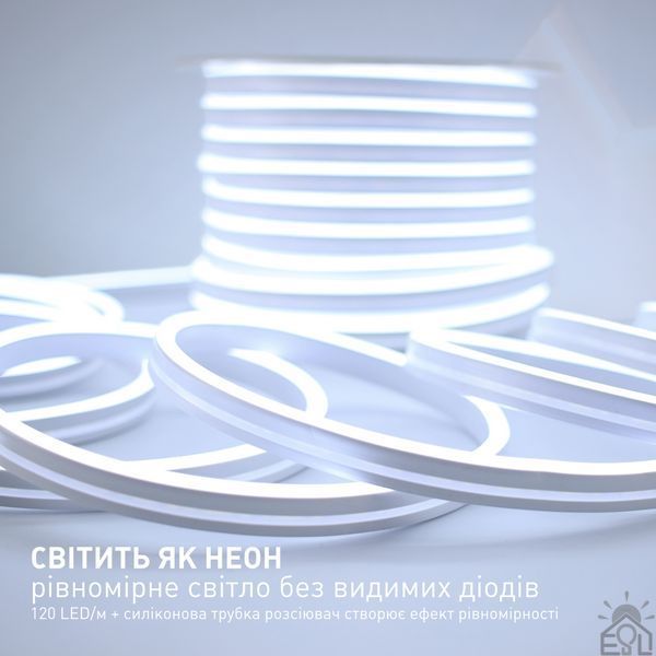 Світлодіодна стрічка DYVOSVIT 120 Вт 12x6x20000 мм Белый 10664 фото