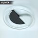 Керована світлодіодна люстра CODE 70W 3R-550&times;500&times;55-WHITE/BLACK-220-IP20 10433-% фото 2