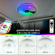 Керована МУЗИЧНА світлодіодна люстра SONG RGB 60W R-SMART-380×70-WHITE/CHROME/SHINY-220-IP20 10452 фото 8