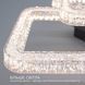 Смарт люстра керована світлодіодна OVAL ICE 6S 80 Вт 690x490x135 мм Чорна 10710 фото 2