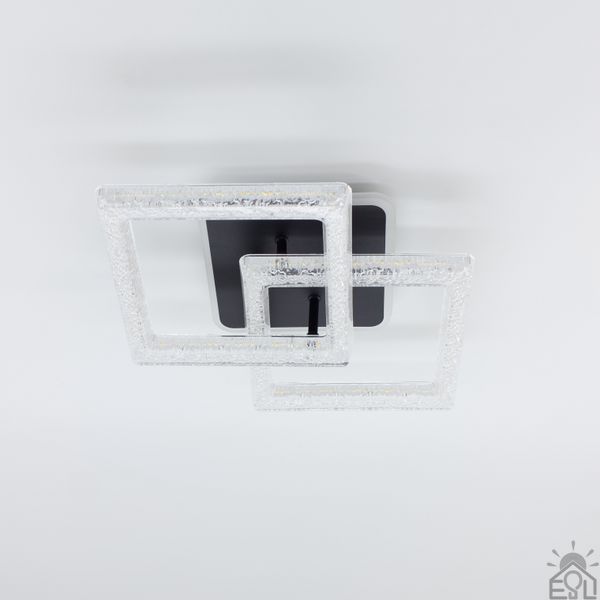Світильник керований світлодіодний ESLLSE RADIST ICE 40Вт 345x480x120 мм Чорний 10685 фото