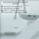 Настільна лампа сенсорна світлодіодна ESLLSE PROMIN 4W-320х165х80 з акумулятором 1200mA, Біла 10632 фото 5