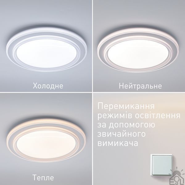 Світильник керований світлодіодний IDZUMI R 70 Вт 460x75 мм Білий 10670 фото